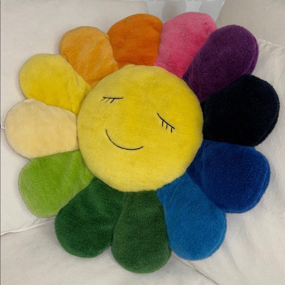 Authentic Murakami Sunflower Pillow - Picture 7 of 7